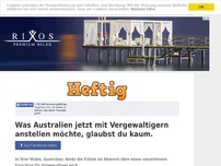 Bild zum Artikel: Was Australien jetzt mit Vergewaltigern anstellen möchte, glaubst du kaum.