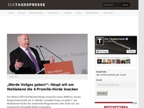 Bild zum Artikel: „Werde Vollgas geben!“: Häupl will am Wahlabend die 4-Promille-Hürde knacken