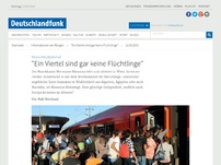 Bild zum Artikel: Deutschlandfunk | Informationen am Morgen | 'Ein Viertel sind gar keine Flüchtlinge'