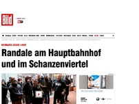 Bild zum Artikel: Trotz Nazi-Demo-Verbot - Ausschreitungen am Hauptbahnhof