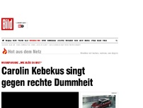 Bild zum Artikel: „Wie blöd du bist“ - Carolin Kebekus singt gegen rechte Dummheit