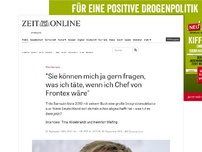 Bild zum Artikel: Thilo Sarrazin: 
  'Sie können mich ja gern fragen, was ich täte, wenn ich Chef von Frontex wäre'