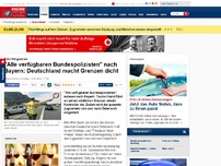 Bild zum Artikel: Flüchtlingskrise - Deutschland führt vorübergehend Grenzkontrollen ein