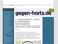 Bild zum Artikel: 2. Sozialgericht: Hartz IV Sanktionen rechtswidrig