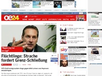 Bild zum Artikel: Flüchtlinge: Strache fordert Grenz-Schließung