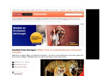 Bild zum Artikel: Raubtierfreie Manegen: Wilde Tiere in niederländischen Zirkussen verboten
