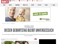 Bild zum Artikel: Dieser Geburtstag bleibt unvergesslich