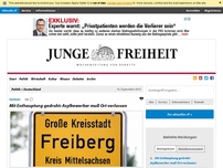 Bild zum Artikel: Mit Enthauptung gedroht: Asylbewerber muß Ort verlassen