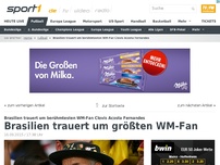 Bild zum Artikel: Brasilien trauert um berühmtesten Fan