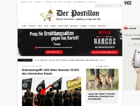 Bild zum Artikel: Nummer 23.941 des Islamischen Staats bei US-Drohnenangriff getötet