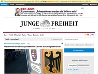 Bild zum Artikel: Frauenverbände beklagen sexuelle Gewalt durch Asylbewerber