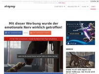 Bild zum Artikel: Mit dieser Werbung wurde der emotionale Nerv wirklich getroffen!