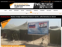 Bild zum Artikel: Russland errichtet Flüchtlingslager in Syrien