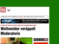 Bild zum Artikel: André Schürrle - Weltmeister veräppelt Moderatorin