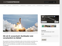 Bild zum Artikel: ISS mit IS verwechselt: Dschihadist reist versehentlich ins Weltall