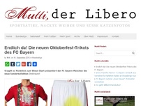 Bild zum Artikel: Endlich da! Die neuen Oktoberfest-Trikots des FC Bayern