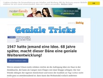 Bild zum Artikel: 1947 hatte jemand eine Idee. 68 Jahre später, macht dieser Däne eine geniale Weiterentwicklung!