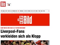 Bild zum Artikel: Damit er Trainer wird - Liverpool-Fans verkleiden sich als Klopp