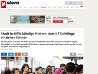 Bild zum Artikel: Kündigung wegen Eigenbedarf: Stadt in NRW kündigt Mietern, damit Flüchtlinge einziehen können