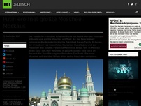 Bild zum Artikel: Putin eröffnet größte Moschee Moskaus