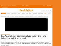 Bild zum Artikel: Dirk Müllers Cashkurs: Das Ausmaß des VW-Skandals ist lächerlich - und Winterkorns Rücktritt auch