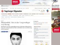 Bild zum Artikel: Mering: Phantombild veröffentlicht: Das ist der Vergewaltiger von Mering