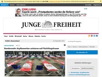 Bild zum Artikel: Bundeswehr: Asylbewerber urinieren auf Flüchtlingsfrauen