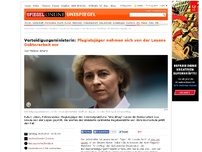 Bild zum Artikel: Verteidigungsministerin: Plagiatsjäger nehmen sich von der Leyens Doktorarbeit vor