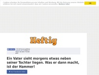 Bild zum Artikel: Ein Vater sieht morgens etwas neben seiner Tochter liegen. Was er dann macht, ist der Hammer!