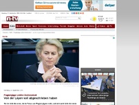 Bild zum Artikel: Plagiatsjäger prüfen Doktorarbeit: Von der Leyen soll abgeschrieben haben