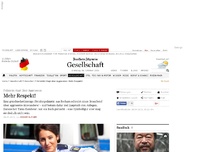 Bild zum Artikel: Streifenpolizistin aus Bochum: Mehr Respekt!