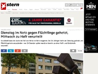 Bild zum Artikel: Schnelles Urteil: Dienstag im Netz gegen Flüchtlinge gehetzt, Mittwoch zu Haft verurteilt