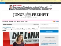 Bild zum Artikel: Gericht beantragt Immunitätsaufhebung von Linken-Politikerin Nagel