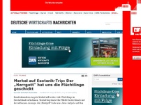 Bild zum Artikel: Merkel auf Esoterik-Trip: Der „Herrgott“ hat uns die Flüchtlinge geschickt