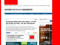 Bild zum Artikel: Russland blamiert die Nato: „Freie Syrische Armee“ ist ein Phantom