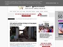 Bild zum Artikel: USA gelingt wichtiger Schlag im Krieg gegen Ärzte ohne Grenzen