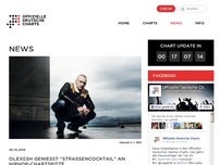 Bild zum Artikel: OLEXESH GENIESST 'STRASSENCOCKTAIL' AN HIPHOP-CHARTSPITZE