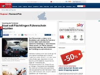 Bild zum Artikel: Vorschlag der Fahrlehrer - Staat soll Flüchtlingen Führerschein bezahlen