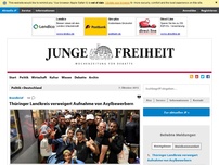 Bild zum Artikel: Thüringer Landkreis verweigert Aufnahme von Asylbewerbern