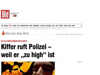 Bild zum Artikel: Das uferte aus! - Kiffer ruft Polizei – weil er „zu high“ ist