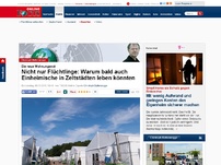 Bild zum Artikel: Die neue Wohnungsnot - Nicht nur Flüchtlinge: Warum bald auch Einheimische in Zeltstädten leben könnten