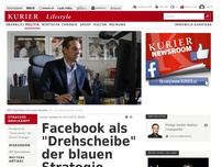 Bild zum Artikel: Facebook als  'Drehscheibe' der blauen Strategie