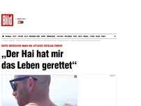 Bild zum Artikel: Ärzte entdecken Tumor - „Der Hai hat mir das Leben gerettet“