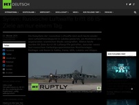 Bild zum Artikel: Syrien: Russische Luftwaffe trifft 86 IS-Ziele an nur einem Tag