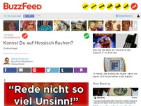 Bild zum Artikel: Kannst Du auf Hessisch fluchen?