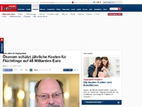 Bild zum Artikel: Drei Jahre im Asylsystem - Ökonom schätzt jährliche Kosten für Flüchtlinge auf 45 Milliarden Euro