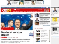 Bild zum Artikel: Strache ist  nicht zu stoppen