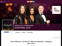 Bild zum Artikel: Anna Hofbauer und Marvin Albrecht gewinnen 'Stepping Out' 2015