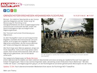 Bild zum Artikel: Grenzschützer erschießen afghanischen Flüchtling