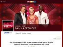 Bild zum Artikel: Bruce Darnell buzzert Zymbalinka ins Finale